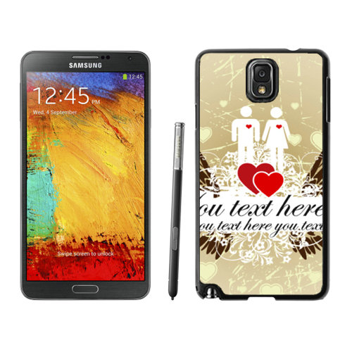 Valentine In My Heart Samsung Galaxy Note 3 Cases EAC | Women - Click Image to Close